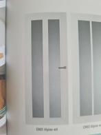 Svedex deur incl. tochtvaldorpel & satijn glas, Ophalen, 80 tot 100 cm, Binnendeur, Minder dan 200 cm