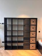 IKEA KALLAX | 5x5 kast met 10 dozen, Huis en Inrichting, Ophalen, IKEA KALLAX, 150 tot 200 cm, Zo goed als nieuw