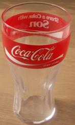 Coca Cola contour glas share a Coke Son Coca-Cola Wave, Verzenden, Nieuw, Frisdrankglas