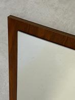 Jaren 70 spiegel vintage wandspiegel retro teak mirror, Ophalen, Minder dan 50 cm, Gebruikt, Minder dan 100 cm