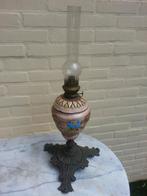 Antieke olielamp staand aardewerk handwerk, Ophalen