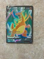 Charizard V max, Hobby en Vrije tijd, Verzamelkaartspellen | Pokémon, Verzenden, Zo goed als nieuw, Losse kaart, Foil