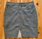 Leren Rok IBANA - Champagne Sheep Denim - maat 36 - Nieuw, Blauw, Nieuw, Ophalen of Verzenden, Maat 36 (S)