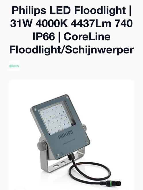 Philips LED Floodlight 31W Nieuw, Doe-het-zelf en Verbouw, Bouwverlichting, Nieuw, Lamp met armatuur, Minder dan 50 watt, Ophalen