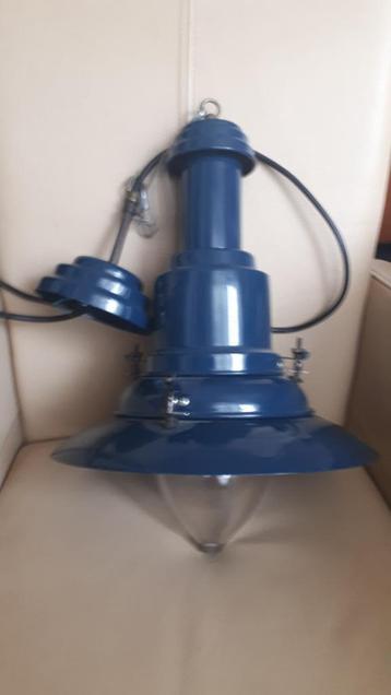Mooie Vintage Hanglamp Fisherman Visserslamp Scheepslamp beschikbaar voor biedingen