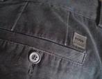 Hugo Boss Chino Broek Dikke Zwart 52 ( W36 L32 ) Taille 47cm, Maat 52/54 (L), Verzenden, Zwart, Hugo Boss
