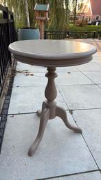 Leuk rond bijzettafeltje, Huis en Inrichting, Minder dan 45 cm, Minder dan 55 cm, Gebruikt, Rond