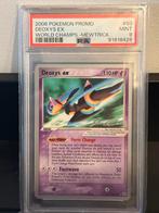 Pokemon Deoxys EX 2006 Promo PSA 9, Ophalen of Verzenden, Zo goed als nieuw, Losse kaart, Foil