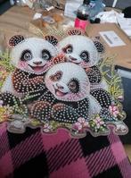 Diamond painting raam hanger panda beren, Ophalen, Nieuw, Knutselwerk