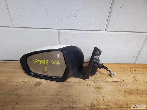 Suzuki Vitara vanaf 2015 spiegel links wit 5 draden €100, Auto-onderdelen, Spiegels, Suzuki, Gebruikt, Ophalen of Verzenden