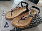 nieuw 2-GO SANDALEN teenslipper Ibiza 39 leer zomer kleurig, Ophalen, 2-GO, Overige kleuren, Nieuw