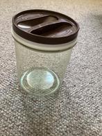 Retro - Mepal Rosti 950 - voorraad pot - kunststof- vintage, Ophalen of Verzenden, Huis en Inrichting