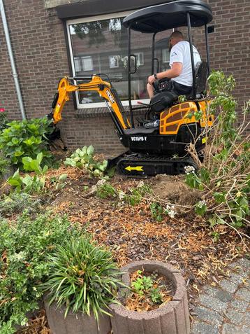 Grondwerk en riolering vervangen. beschikbaar voor biedingen