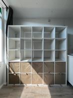 IKEA Kallax kast 5x4 met 12 opbergboxen – 18239182 cm, Huis en Inrichting, Kasten | Stellingkasten, Ophalen, Zo goed als nieuw