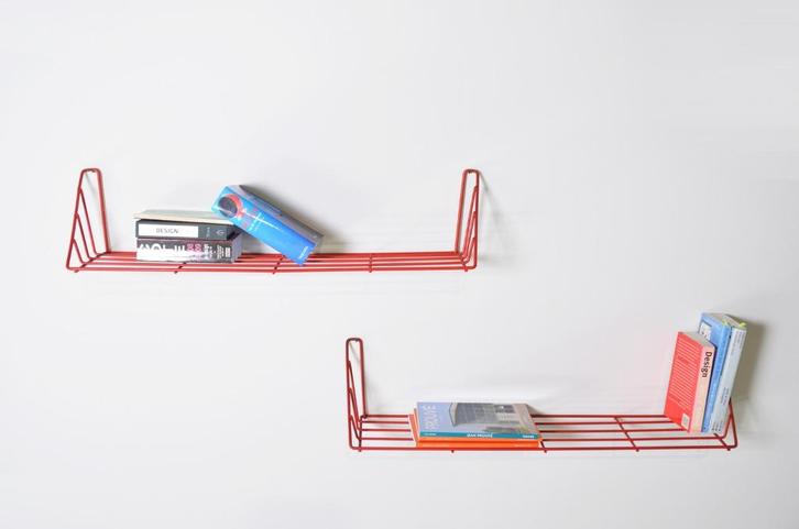 Wandrekjes 'Delft' Constant Nieuwenhuijs, Huis en Inrichting, Woonaccessoires | Wandplanken en Boekenplanken, Gebruikt, Ophalen