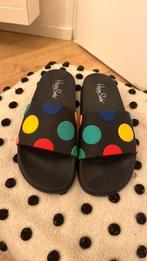 Happy spcks slippers maat 36/37, Ophalen, Overige maten, Zwart