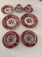 Spode ‘Camilla’Copeland/ kopjes en gebakbordjes, Antiek en Kunst, Antiek | Servies los, Ophalen