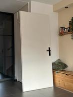 Rechtsdraaiende opdekdeur 95x220 gratis op te halen, Doe-het-zelf en Verbouw, Ophalen, Kunststof, Gebruikt, 80 tot 100 cm