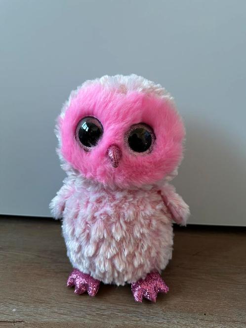 TY uil, Kinderen en Baby's, Speelgoed | Knuffels en Pluche, Gebruikt, Overige typen, Verzenden