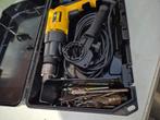 DEWALT DW505-QS Boormachine met Accessoires, Boormachine, Gebruikt, Ophalen of Verzenden, Variabele snelheid