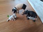 Schleich Dieren Set - Hond, Varken, Olifant, Kinderen en Baby's, Speelgoed | Overig, Ophalen of Verzenden, Nieuw, Jongen of Meisje