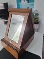 Vintage houten kaperscheer kist, Antiek en Kunst, Ophalen of Verzenden, Rechthoekig, Minder dan 50 cm, Minder dan 100 cm
