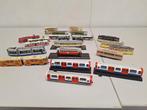 Collectie model trams en metro's, Hobby en Vrije tijd, Modeltreinen | H0, Overige merken, Gebruikt, Gelijkstroom of Wisselstroom
