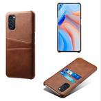 Backcover +Screenprotector voor OPPO Reno 4 Pro 5G _Dk.bruin, Telecommunicatie, Mobiele telefoons | Hoesjes en Frontjes | Overige merken