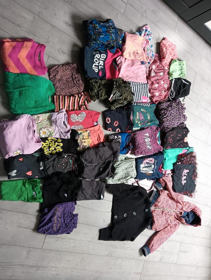 Kledingpakket 128 / 134 (tumble, ter stal, we, Shoeby), Kinderen en Baby's, Kinderkleding | Kinder-kledingpakketten, Zo goed als nieuw