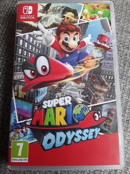 Nintendo Switch Game Super Mario Odyssey, Spelcomputers en Games, Games | Nintendo Switch, Zo goed als nieuw, 2 spelers, Vanaf 7 jaar