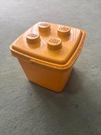 Lego Opbergbak - Geel, Ophalen, Gebruikt, Losse stenen, Lego