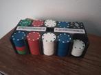 Pokerfiches / spelfiches, Hobby en Vrije tijd, Gezelschapsspellen | Kaartspellen, Drie of vier spelers, Ophalen of Verzenden, Zo goed als nieuw