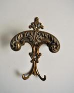 Oude dubbele kapstokhaak Koper 16 cm, Antiek en Kunst, Ophalen of Verzenden