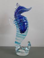 Glazen Zeepaardje, kleur blauw, Ophalen, Nieuw, Dier