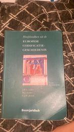 Europese codificatiegeschiedenis, Boeken, Studieboeken en Cursussen, Ophalen of Verzenden, Alpha, Gelezen, WO
