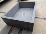 Wasbak beton - antraciet - gootsteen, Doe-het-zelf en Verbouw, Sanitair, Ophalen, Nieuw, Wastafel
