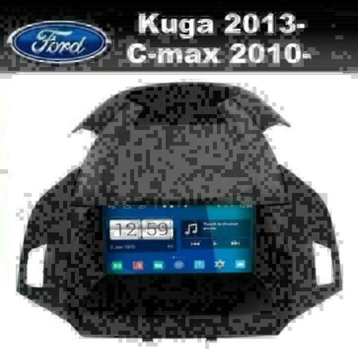 Ford Kuga C-Max radio navigatie android wifi dab+ carkit usb, Auto diversen, Autoradio's, Nieuw, Ophalen of Verzenden