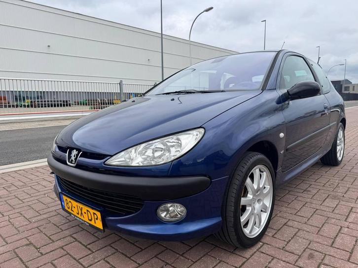 Peugeot 206 2.0-16V GTI /2e eig/Airco/½ Leder/Nieuwe APK, Auto's, Peugeot, Bedrijf, Te koop, ABS, Airbags, Alarm, Boordcomputer