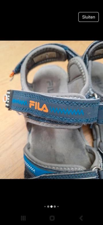 Fila kindersandalen maat 33. beschikbaar voor biedingen