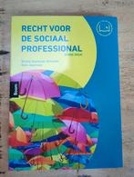 Recht voor de Sociaal Professional - Derde Druk, Dineke Sepmeijer-Schmahl, Mark Sepmeijer, Zo goed als nieuw, Gamma, HBO