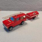 Majorette Range Rover + Aanhanger FIRE, Hobby en Vrije tijd, Modelauto's | Overige schalen, Ophalen of Verzenden, Zo goed als nieuw