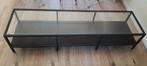Stevig tv-meubel met glazen blad | Sturdy glass top tv stand, Ophalen, Minder dan 50 cm, 100 tot 150 cm, Zo goed als nieuw