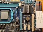 Gigabyte GA - M68MT-S2 en phenom ll x4 910, Computers en Software, Moederborden, Ophalen, Gebruikt, DDR3, Socket AM3