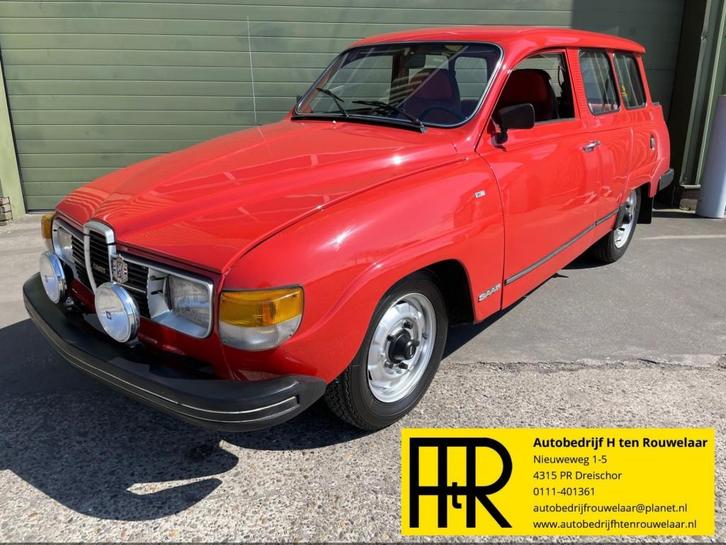 Saab 9-5 95 L V4, Auto's, Saab, Bedrijf, Saab 9-5, Mistlampen, Radio, Benzine, Stationwagon, Handgeschakeld, Geïmporteerd, Rood
