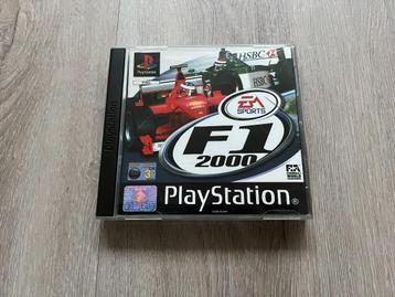 Playstation One F1 2000. beschikbaar voor biedingen