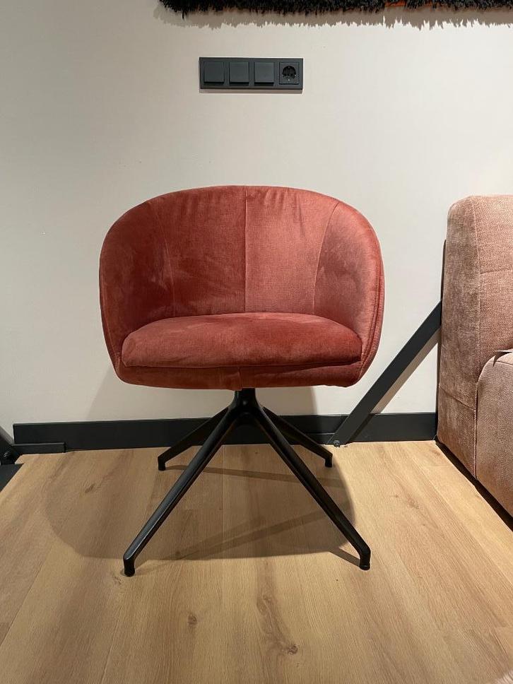 Eetkamerstoel Jive, Huis en Inrichting, Stoelen, Zo goed als nieuw, Eén, Metaal, Stof, Overige kleuren, Ophalen