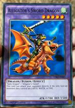 Yu-Gi-Oh! Alligator’s Sword Dragon LDK2 1st Edition !, Hobby en Vrije tijd, Verzenden, Zo goed als nieuw, Losse kaart