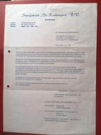 oude brief steenfabriek de Koebongerd, Wageningen, Ophalen of Verzenden, Brief