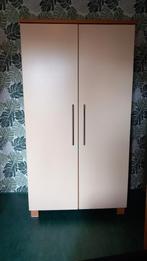 Kinderkamer beukenhout met vanille (bed en kast), Ophalen, Gebruikt, Meisje