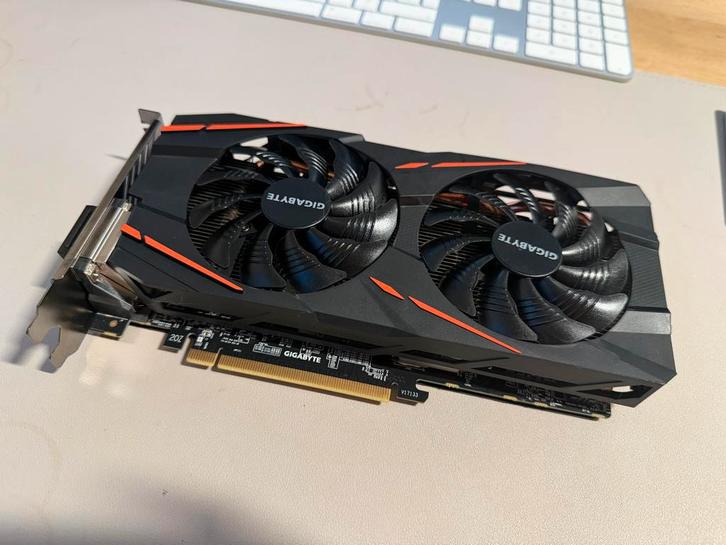 Gigabyte RX 580 GAMING 8GB, Computers en Software, Videokaarten, Gebruikt, AMD, PCI-Express 3.0, GDDR5, HDMI, Ophalen of Verzenden